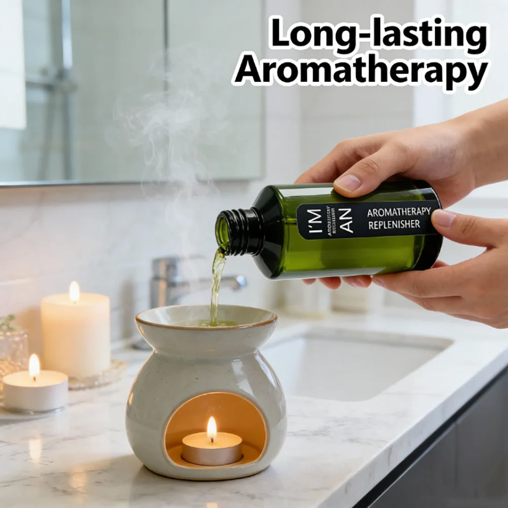 500ML Lasting Flameless Hotel Hilton Marriott White Tea Aromatherapy Refill Essential Oil for Humidifier Fresh Air Aroma Machine