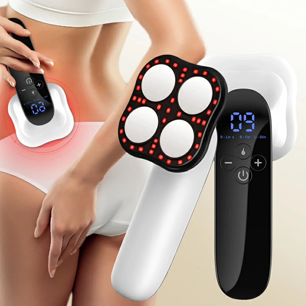 EMS Current Ultrasonic Fat Removal Machine SHEIN Massage Instrument Fat Burning Shaping Fat Dissolving Instrument Weight Loss Instrument