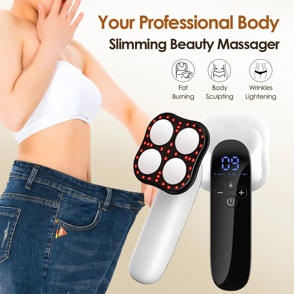 EMS Current Ultrasonic Fat Removal Machine SHEIN Massage Instrument Fat Burning Shaping Fat Dissolving Instrument Weight Loss Instrument