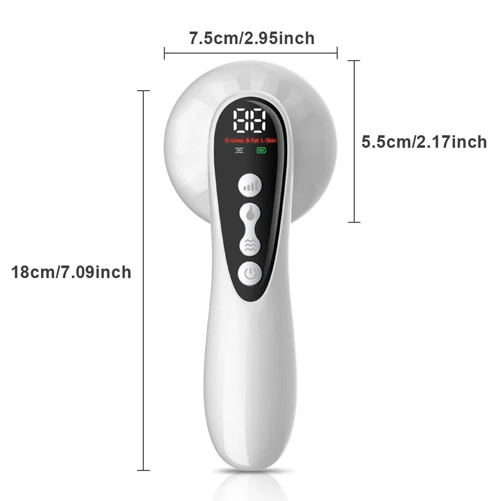 Upgrade 5-In-1 Body Sculptor - Body Sculpting Massager for Stomach, Arms, Legs, & Love Handles - anti Cellulite Massage Too, Lymph Drainage Machine, & Skin Tightening