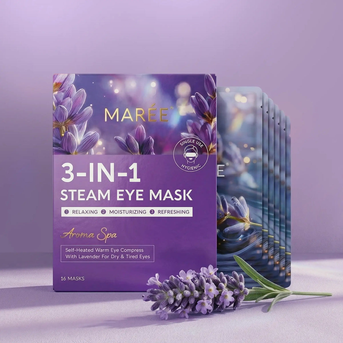 Marée® Scented Spa Steam Eye Mask