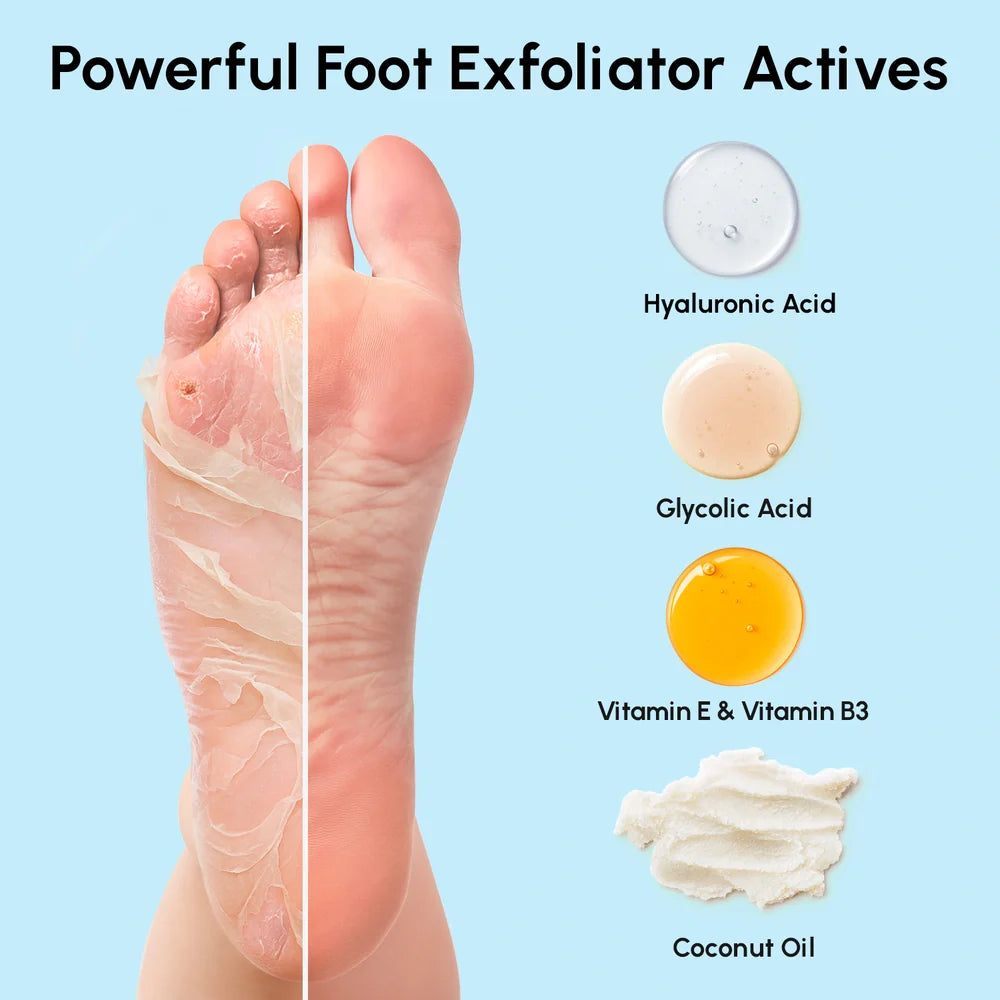 Marée® 3-in-1 Hydrating Foot Peel Mask
