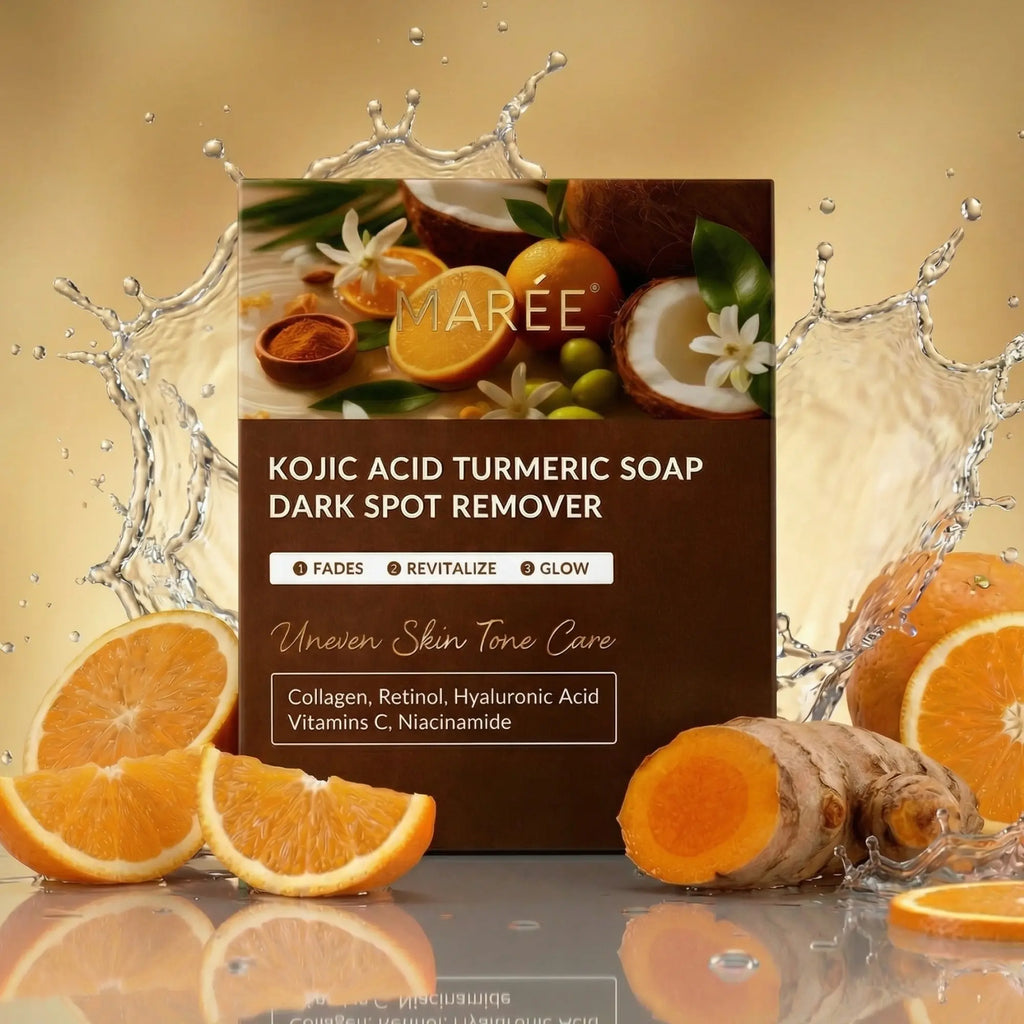 Marée® Turmeric Kojic Soap & Scrub