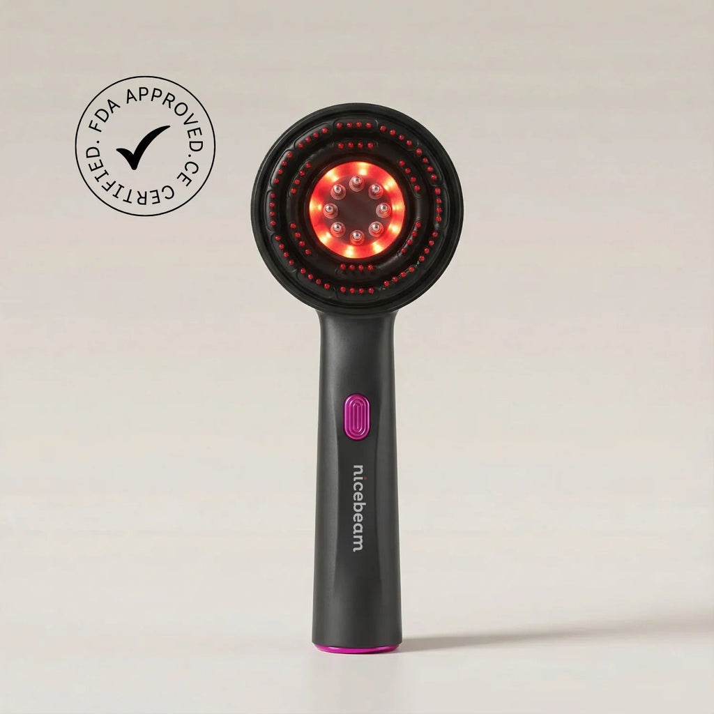3-in-1 Scalp Massager with Red Light Therapy for Scalp Health
