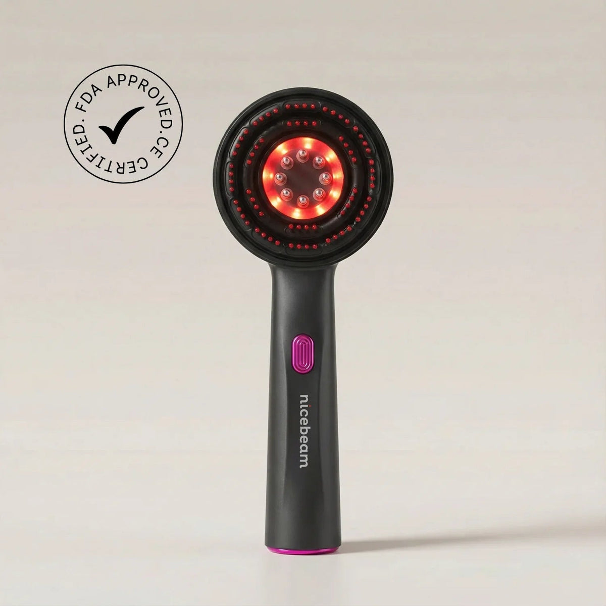 3-in-1 Scalp Massager with Red Light Therapy for Scalp Health