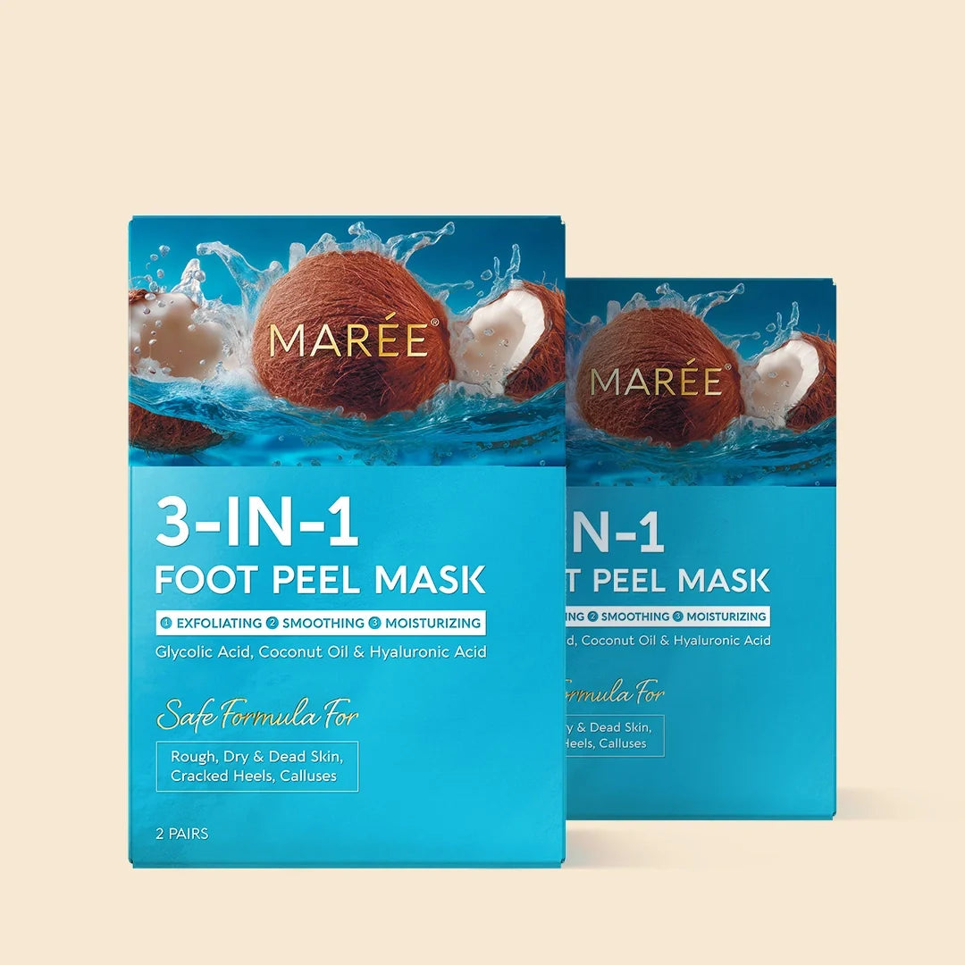 Marée® 3-in-1 Hydrating Foot Peel Mask